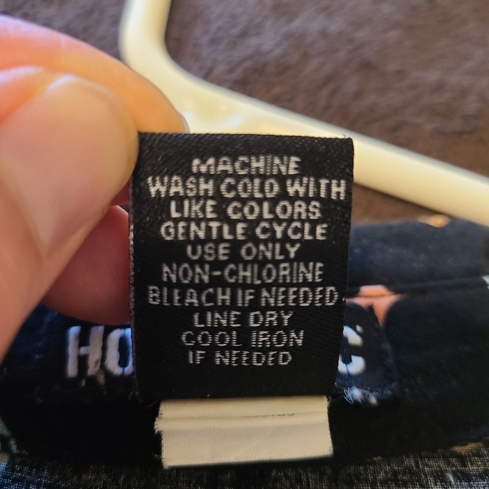 Hot Topic button front butterfly shirt, crop, size XL - Picture 7 of 9